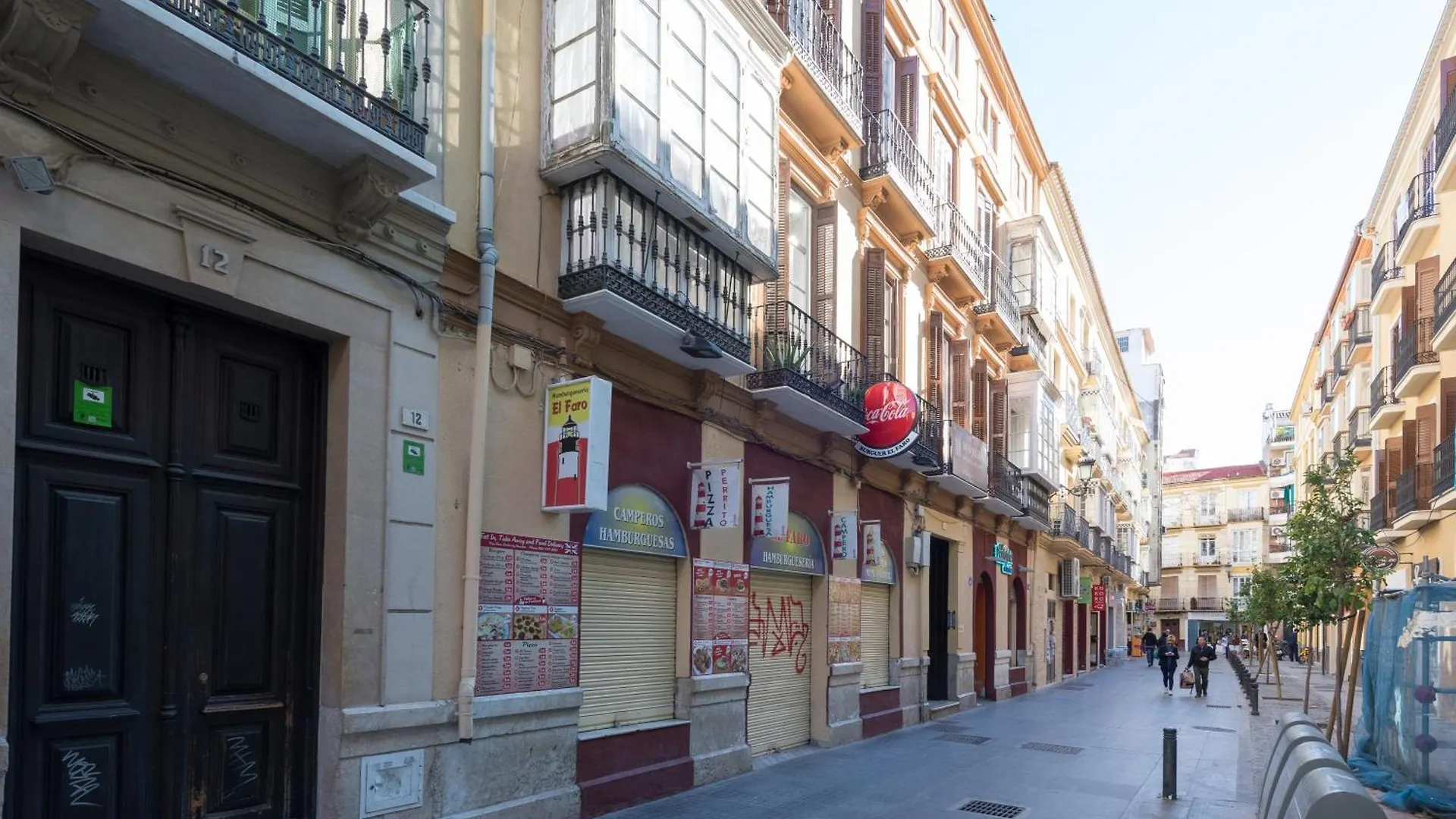 アパート Apartamento En El Centro 2 Dormitorios Ai マラガ